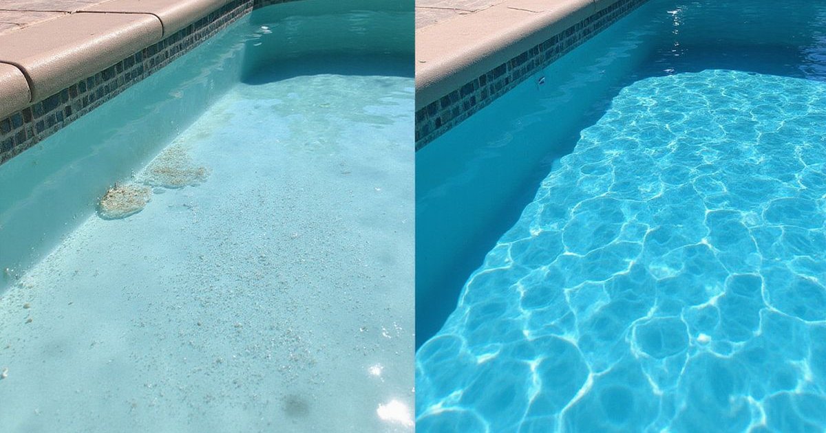 How to Clean Pool Tile and Remove Calcium Buildup
