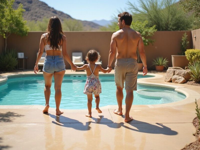 Pool Deck Resurfacing project 3