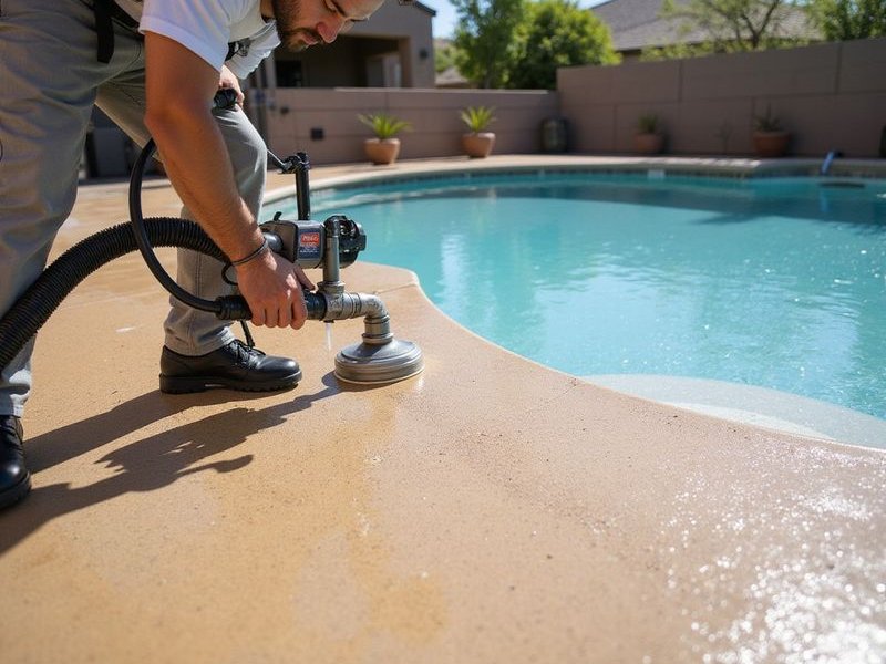 Pool Deck Resurfacing project 2